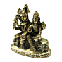 Brass Shiva Family Idol 3 Inch KBH06923