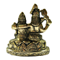 Brass Shiva Family Idol 3 Inch KBH06923