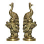 Brass Peacock Pair KBH06983