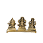 Brass Ganesh Laxmi Saraswati Idol KBH06988