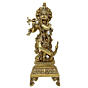 Brass Krishna Idol KBH06994