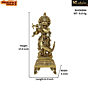 Brass Krishna Idol KBH06994