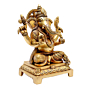 Brass Ganesha Idol KBH06999