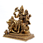 Brass Shiva Family Idol 6 Inch KBH07000