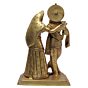 Brass Radha Krishna Idol  9 Inch KBH07002