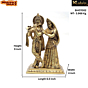 Brass Radha Krishna Idol  9 Inch KBH07002