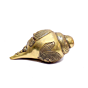 Brass Vishnu Lakshmi Shankh 3 Inch KBH07006