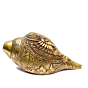 Brass Ganesha Shankh KBH07007