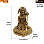 Brass Hanuman Idol KBH07015