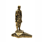 Brass Sardar Patel Model 6 Inch KBH07021