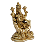 Brass Hand Ganesh-Lakshmi Pair KBH07022