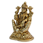 Brass Hand Ganesh-Lakshmi Pair KBH07022