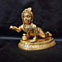 Brass Bal Krishna Idol 5 Inch KBH07037
