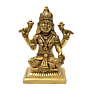 Brass Ganesha-Lakshmi Pair 4 Inch KBH07040