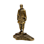 Brass Sardar Patel Model 4 Inch KBH07071