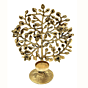 Brass Tree Candle Stand 9 Inch KBH07084