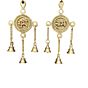 Brass SHUKBH LAKBH Wall Hanging KBH07091