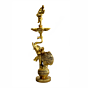 Brass Ganesha Elephant Divi 17 Inch KBH07100