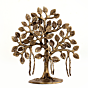 Brass Small Banyan Tree Sculpture 7 Inch KBH07101