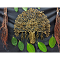 Brass Wall Hanging Bird on Banyan Tree KBH07103