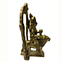 Brass Harshiddhi Mata Medium Idol KBH07108