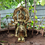 Brass Harshiddhi Mata Medium Idol KBH07108