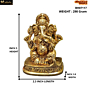Brass Ganesh Statue KBH07117