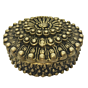 Brass Round Jewelry Box Small KBH07125