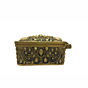 Brass Square Jewelry Box 2 Inch KBH07126