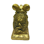Brass Rat Figurine KBH07127