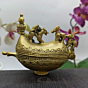 Brass Ship Kankavati Sculpture KBH07128