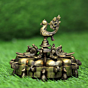 Brass Kankavati Peacock Large KBH07140