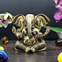 Brass Ganesha Big Ear Idol 3 Inch  KBH07146