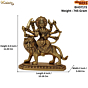Brass Ambe Maa Statue KBH07173