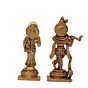 Brass Radha Krishna Set KBH07178