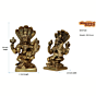 Brass Narsingh Idol KBH07180
