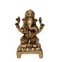Brass Square Bajath Ganesh KBH07183