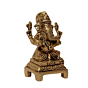Brass Square Bajath Ganesh KBH07183