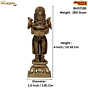 Brass Deep Lady Small Diya KBH07195