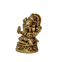 Brass Ganesh Round Base Flower KBH07197
