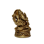 Brass Ganesh Round Base Flower KBH07197