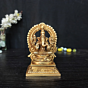 Brass Kaman Ganesh Sitting KBH07217