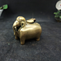 Brass Elephant Ink Pot KBH07219