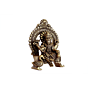 Brass Sinhasan Sitting Vishvakarma Idol KBH07220
