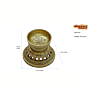 Brass Round Shape Designing Diya KBH07241