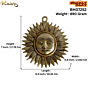 Brass Sun Wall Hanging KBH07252