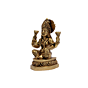 Brass Laxmi Ji on Heart Shape Base Idol KBH07261