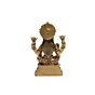 Brass Laxmi Ji on Heart Shape Base Idol KBH07261