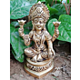 Brass Laxmi Ji on Heart Shape Base Idol KBH07261