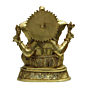 Brass Ashtavinayak Ganesha Sitting on Bajath Idol KBH07264